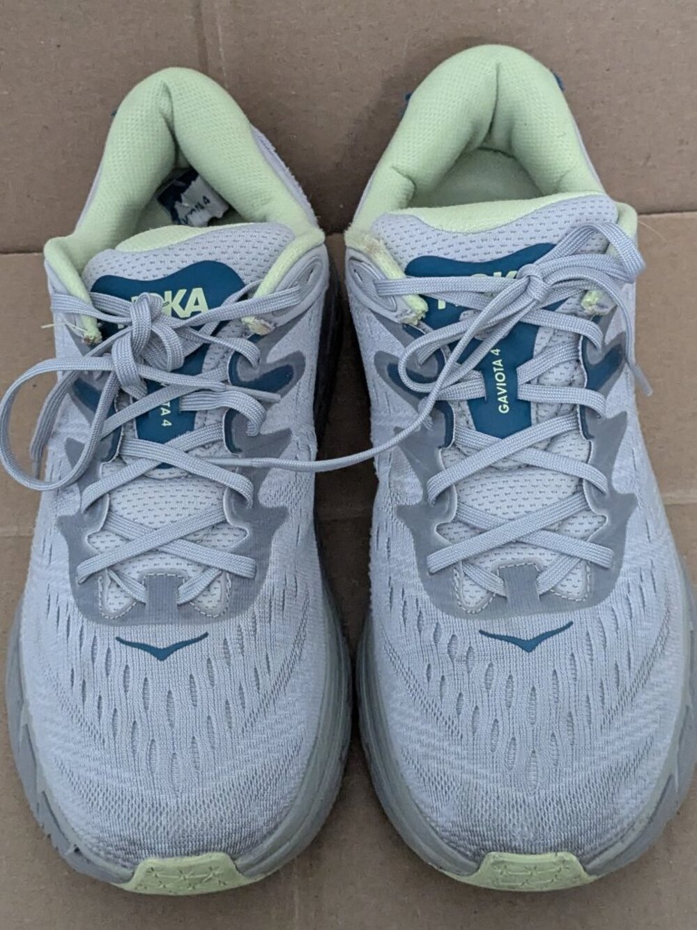 HOKA One One Gaviota 4 1123198 HMBT Men's Gray Running Shoes Size 11.5D - Picture 4 of 13